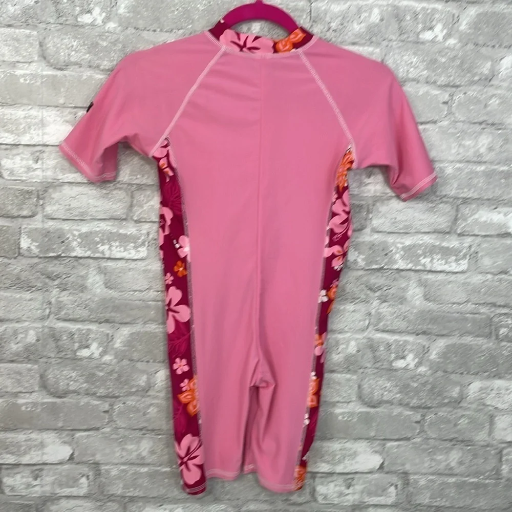 L.L. Bean Sun-and-Surf Poppy Print Bodysuit